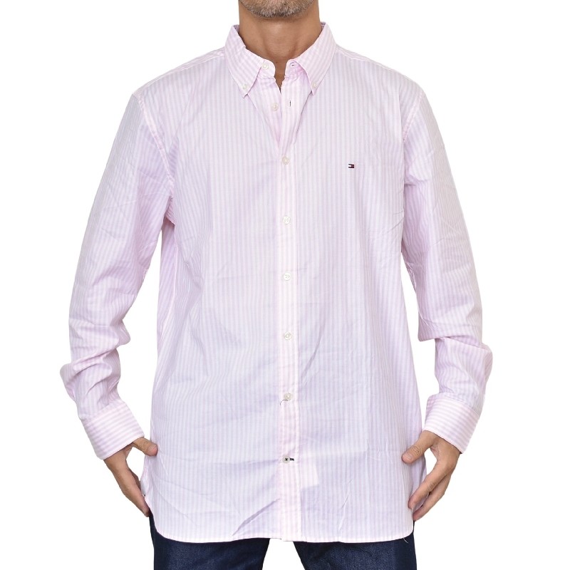 �礭����������� TOMMY HILFIGER �ȥߡ��ҥ�ե����� ���ȥ饤�� Ĺµ����� ���ݥ���� �ܥ�������� SLIM FIT XXL