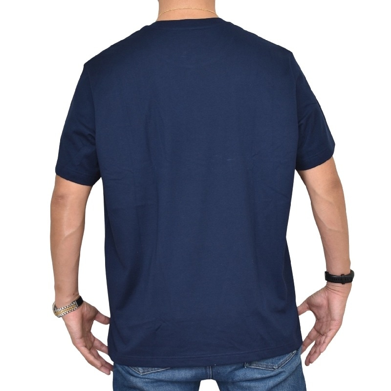 �礭�������� ��� Lacoste �饳���� ���롼�ͥå� Ⱦµ�ԥ���� �ͥ��ӡ� �� �ۥ磻�� REGULAR FIT JERSEY T-SHIRT XXL