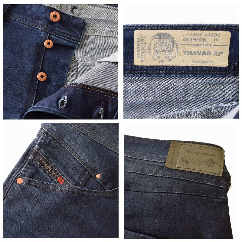 SALE 礭  DIESEL ǥ SLIM SKINNY ॹˡ ǥ˥ѥ  THAVAR-XP RC8V4 STRETCH 38