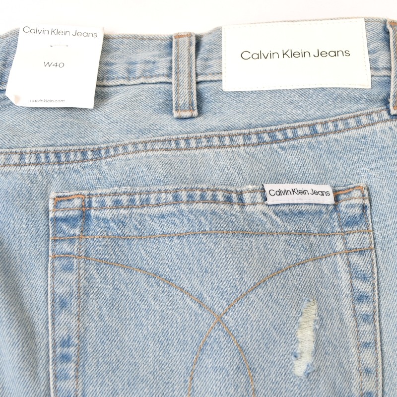�礭�������� ��� CK ����Х󥯥饤�󥸡��� Calvin Klein Jeans �ǥ˥ॷ�硼�� �ϡ��եѥ�� �ϡ��ѥ� ���åȥ��� 40�����