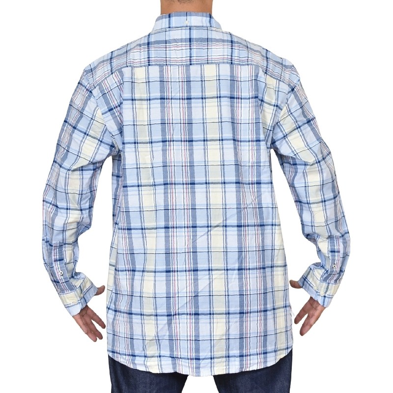 �礭����������� TOMMY HILFIGER �ȥߡ��ҥ�ե����� Ĺµ����� �����å��� ���ݥ���� �ܥ�������� REGULAR FIT XXL