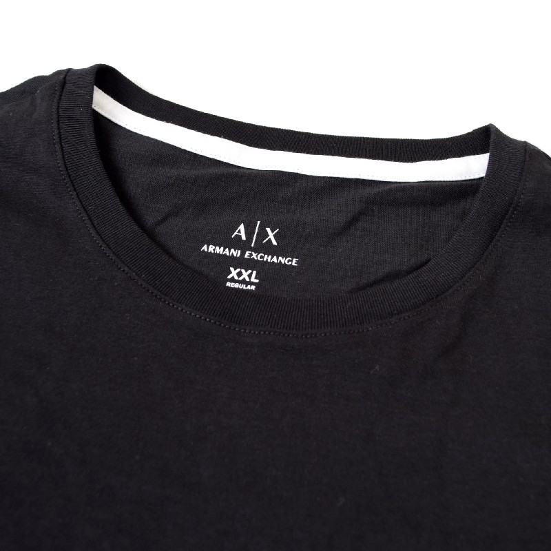 �礭�������� ��� ����ޡ��˥����������� A/X ARMANI EXCHANGE ���롼�ͥå� Ⱦµ�ԥ���� �ե���ȥ����ץ��� REGULAR FIT XXL