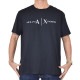 �礭�������� ��� ����ޡ��˥����������� A/X ARMANI EXCHANGE ���롼�ͥå� Ⱦµ�ԥ���� �ե���ȥ����ץ��� REGULAR FIT XXL