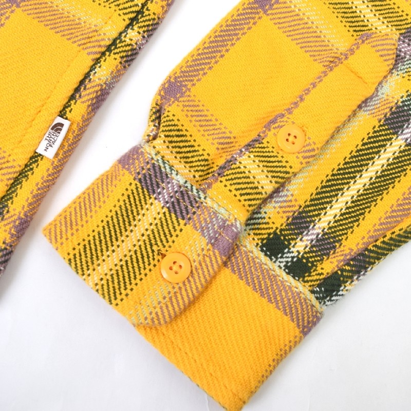 �礭�������� ��� �Ρ����ե����� THE NORTH FACE �����å� Ĺµ ����� �ͥ륷��� �����å��� VALLEY TWILL FLANNEL SHIRT USA��ǥ� L XL XXL