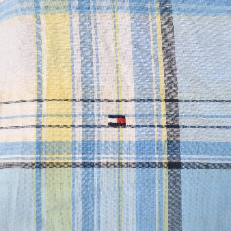 �礭����������� TOMMY HILFIGER �ȥߡ��ҥ�ե����� Ĺµ����� �����å��� ���ݥ���� �ܥ�������� REGULAR FIT XXL