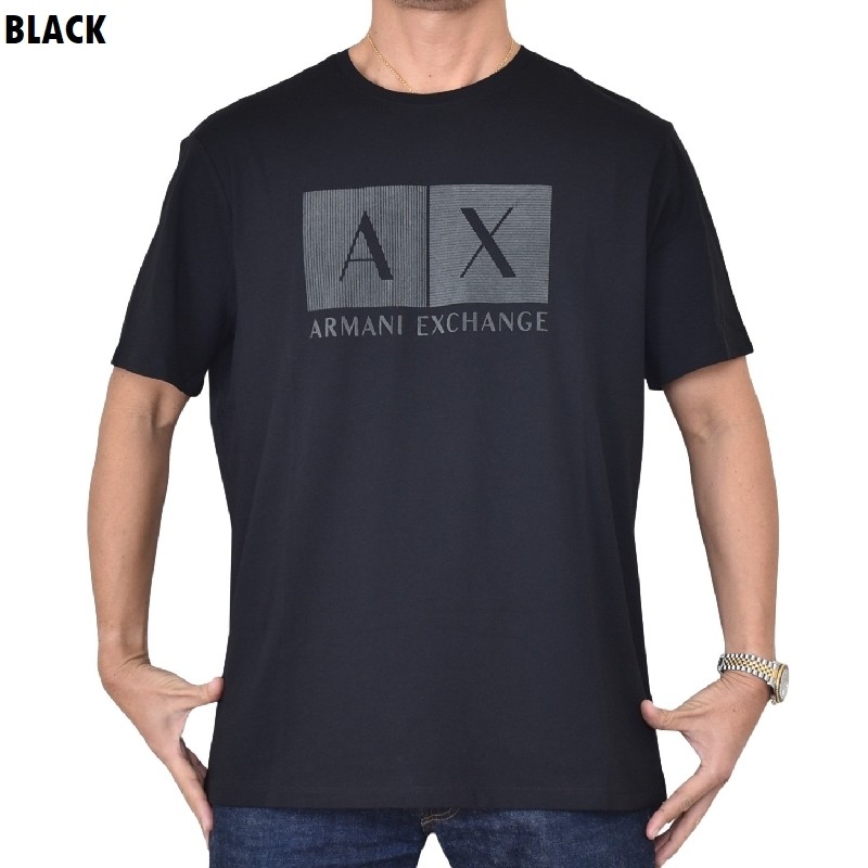 �礭�������� ��� ����ޡ��˥����������� A/X ARMANI EXCHANGE ���롼�ͥå� Ⱦµ�ԥ���� �ե���ȥ��� REGULAR FIT XXL