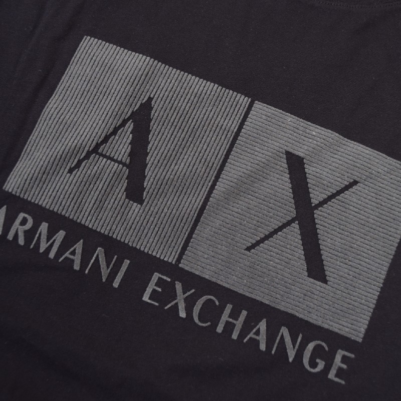 �礭�������� ��� ����ޡ��˥����������� A/X ARMANI EXCHANGE ���롼�ͥå� Ⱦµ�ԥ���� �ե���ȥ��� REGULAR FIT XXL