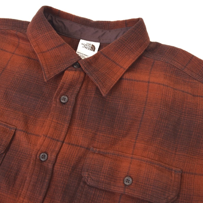 �礭�������� ��� �Ρ����ե����� THE NORTH FACE �����å� Ĺµ ����� �ͥ륷��� �����å��� ARROYO FLANNEL USA��ǥ� XL XXL