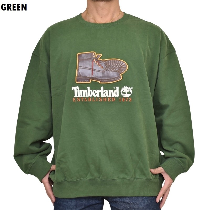 �礭�������� ��� �ƥ���С����� Timberland ���롼�ͥå� �ץ륪���С� �������å� �ȥ졼�ʡ� BOX FIT XXL