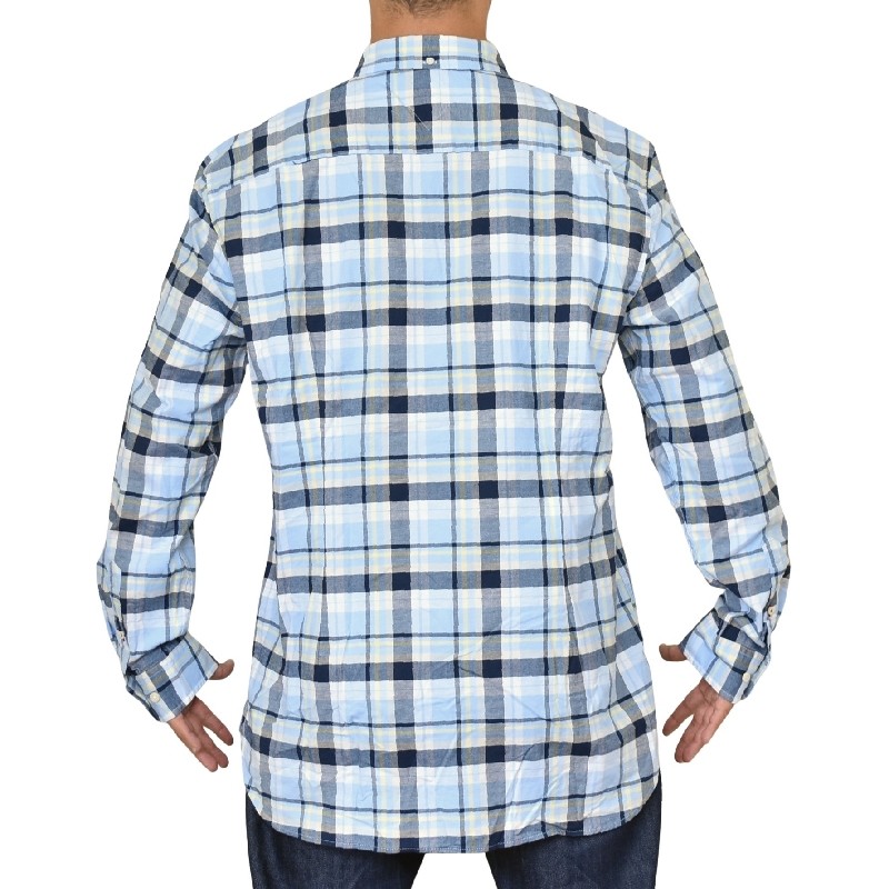 �礭����������� TOMMY HILFIGER �ȥߡ��ҥ�ե����� Ĺµ����� �����å��� ���ݥ���� �ܥ�������� SLIM FIT XXL