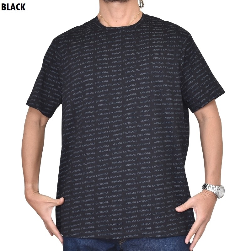 �礭�������� ��� ����ޡ��˥����������� A/X ARMANI EXCHANGE ���롼�ͥå� ���� Ⱦµ�ԥ���� REGULAR FIT XXL