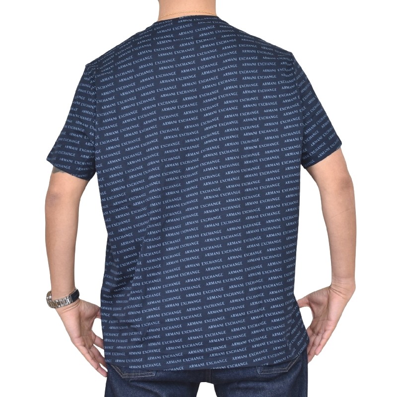 �礭�������� ��� ����ޡ��˥����������� A/X ARMANI EXCHANGE ���롼�ͥå� ���� Ⱦµ�ԥ���� REGULAR FIT XXL