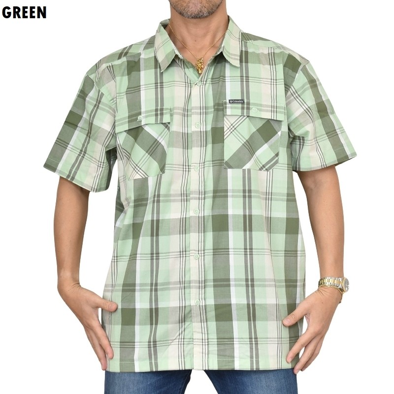 �礭�������� ��� Columbia ������ӥ� Ⱦµ �����ץ󥷥�� �ݥ��å� �����å��� XXL