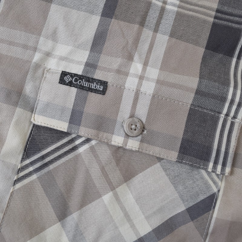 �礭�������� ��� Columbia ������ӥ� Ⱦµ �����ץ󥷥�� �ݥ��å� �����å��� XXL