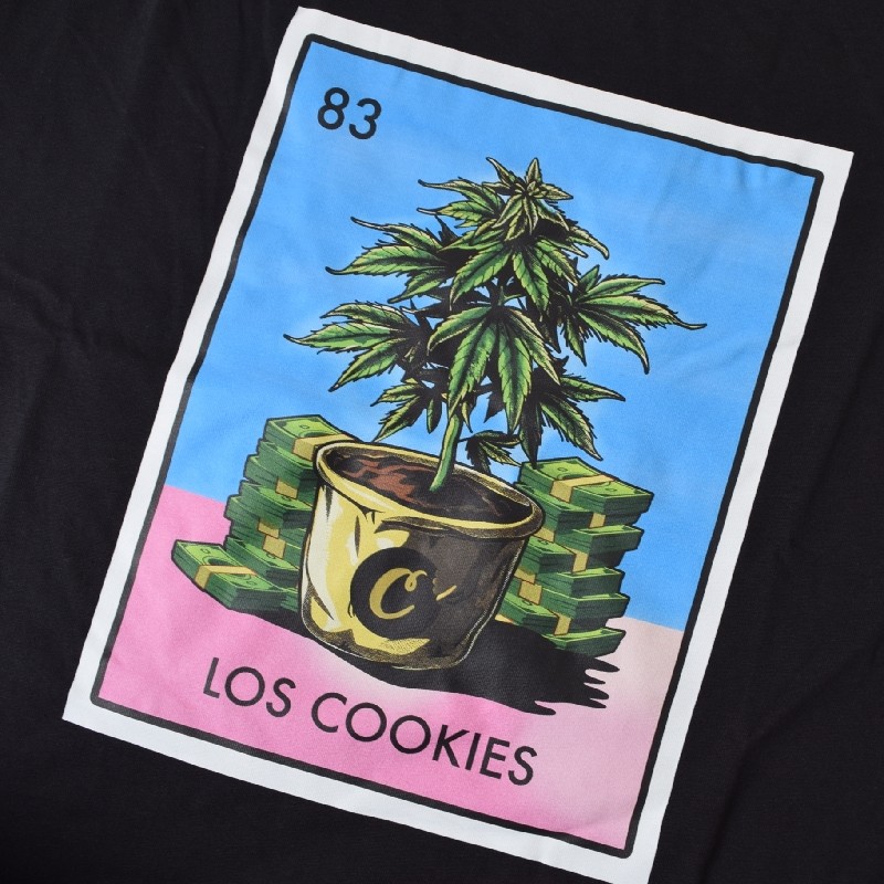 �礭�������� ��� Cookies Clothing ���å����������������� Ⱦµ�ԥ���� �ץ��� LOTERIA SS TEE XXL