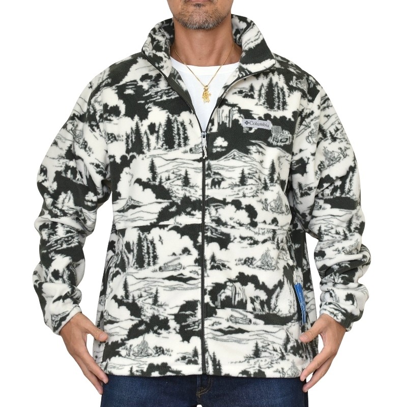 �礭�������� ��� COLUMBIA ������ӥ� ���� �ե꡼�����㥱�å� �ե른�å� �գӣ���ǥ� XL XXL