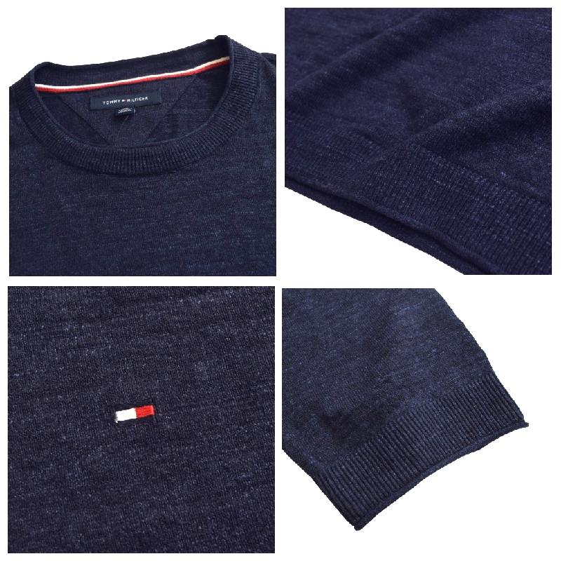 SALE 礭 TOMMY HILFIGER ȥߡҥե 롼ͥå  ˥å åȥ Ĺµ ݥ XL XXL XXXL