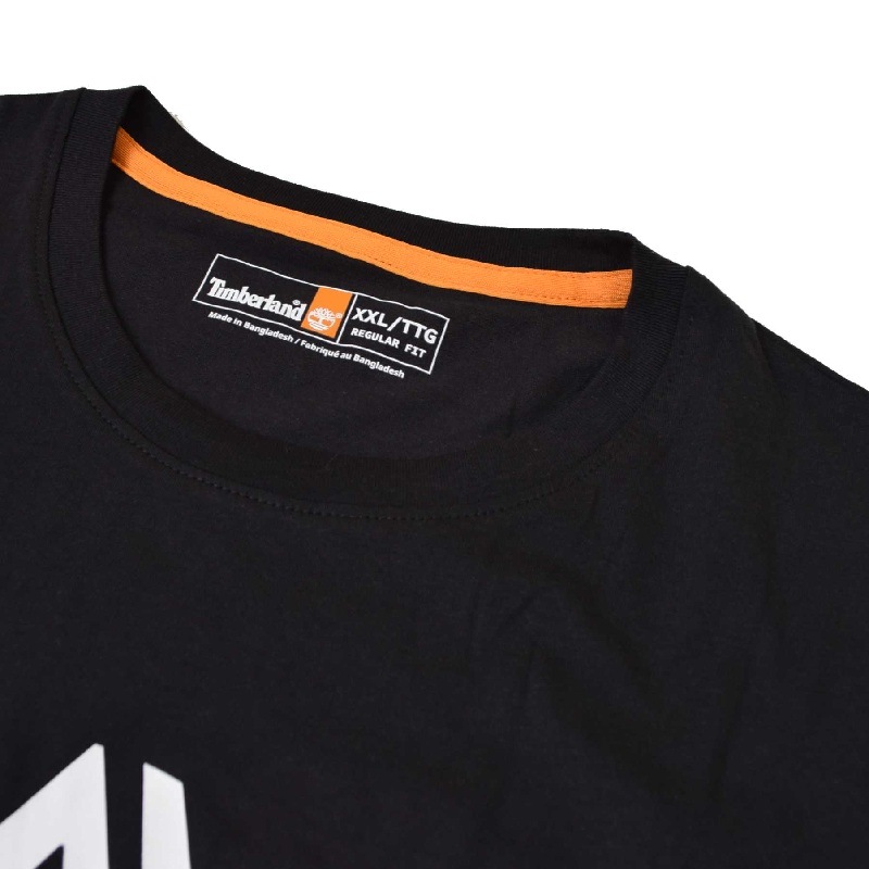 �礭�������� ��� Timberland �ƥ���С����� Ⱦµ �ԥ���� �Хå��ץ��� �ĥ꡼���� �� �֥�å� REGULAR FIT �գӣ���ǥ� XXL