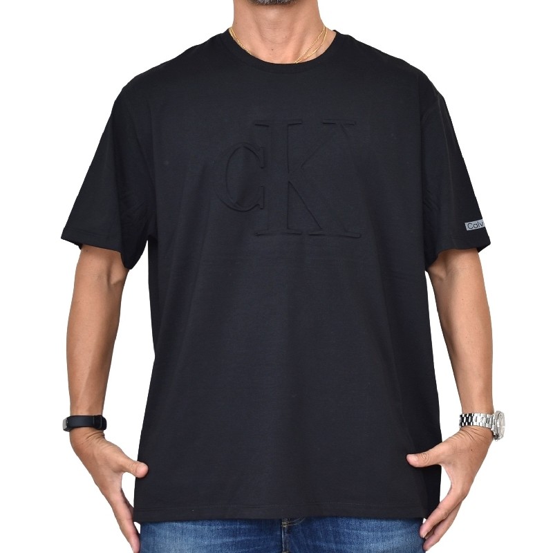 �礭�������� ��� CK Calvin Klein ����Х󥯥饤�� ���롼�ͥå� Ⱦµ�ԥ���� ����ܥ����� XXL