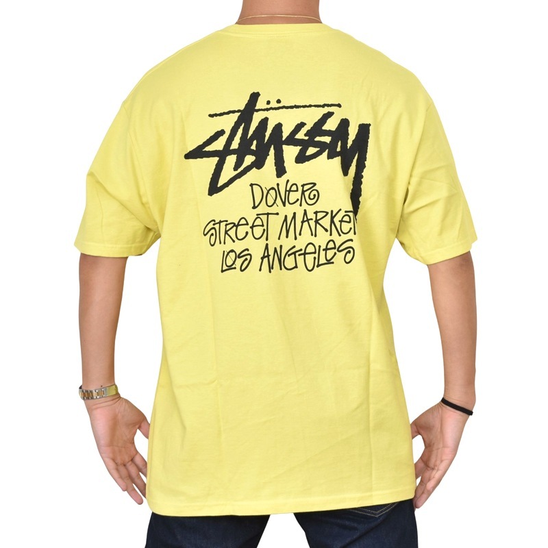 �礭����������� STUSSY ���ƥ塼����Ⱦµ T����� �ɡ��С����ȥ꡼�ȥޡ����å� LA���� �����󥼥륹 Los Angeles �֥�å� �ۥ磻�� �� �� XL XXL
