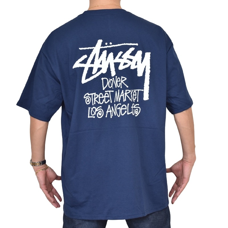 �礭����������� STUSSY ���ƥ塼����Ⱦµ T����� �ɡ��С����ȥ꡼�ȥޡ����å� LA���� �����󥼥륹 Los Angeles �֥�å� �ۥ磻�� �� �� XL XXL