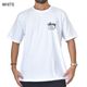 �礭����������� STUSSY ���ƥ塼����Ⱦµ T����� �ɡ��С����ȥ꡼�ȥޡ����å� LA���� �����󥼥륹 Los Angeles �֥�å� �ۥ磻�� �� �� XL XXL