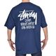 �礭����������� STUSSY ���ƥ塼����Ⱦµ T����� �ɡ��С����ȥ꡼�ȥޡ����å� LA���� �����󥼥륹 Los Angeles �֥�å� �ۥ磻�� �� �� XL XXL