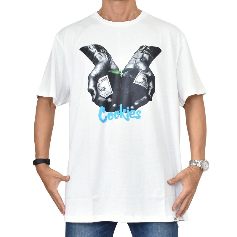 �礭�������� ��� Cookies Clothing ���å����������������� Ⱦµ�ԥ���� �ץ��� G PLANT SS TEE XXL