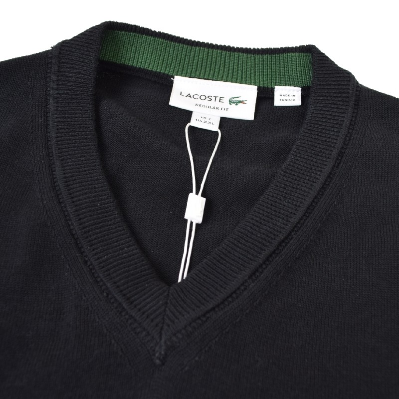 �礭�������� ��� LACOSTE �饳���� ���ݥ���� V�ͥå� �˥å� �������� ���åȥ��� XXL XXXL XXXXL