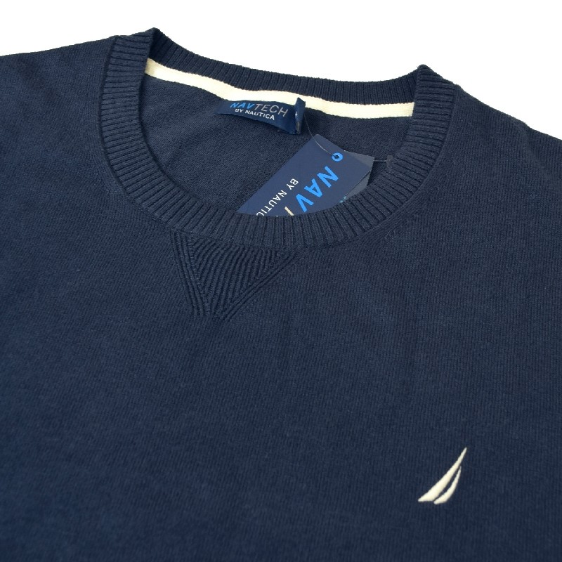 �礭�������� ��� NAUTICA �Ρ��ƥ��� �Ρ����� ���롼�ͥå� �������� �˥å� ���ݥ���� XXL XXXL