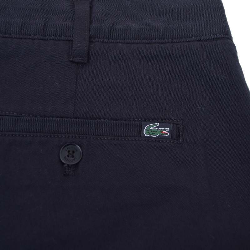 �礭�������� ��� LACOSTE �饳���� Slim Fit Stretch Cotton Pants �����ե��å� ���ȥ�å� ���Υѥ�� �ͥ��ӡ� 40 42�����