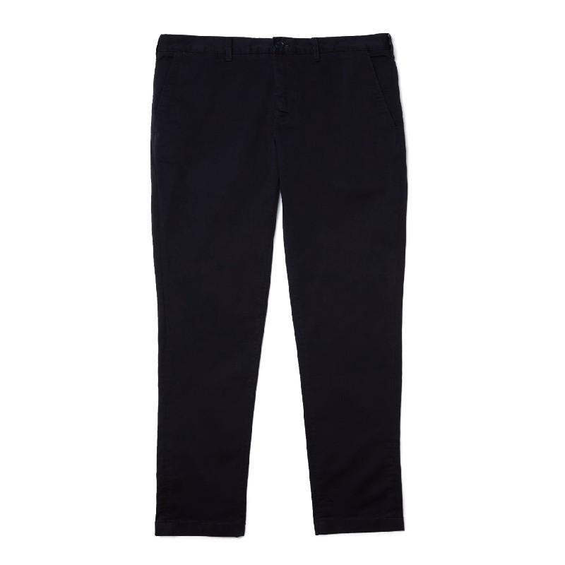 �礭�������� ��� LACOSTE �饳���� Slim Fit Stretch Cotton Pants �����ե��å� ���ȥ�å� ���Υѥ�� �ͥ��ӡ� 40 42�����