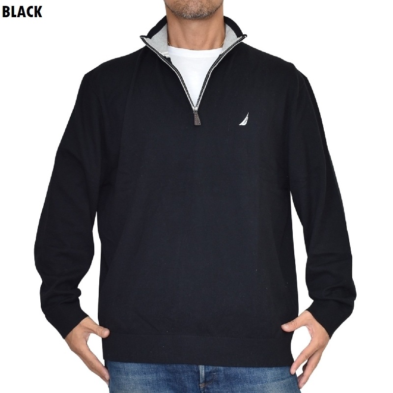 �礭�������� ��� NAUTICA �Ρ��ƥ��� �Ρ����� �ϡ��ե��å� �������� �˥å� ���ݥ���� XL XXL XXXL