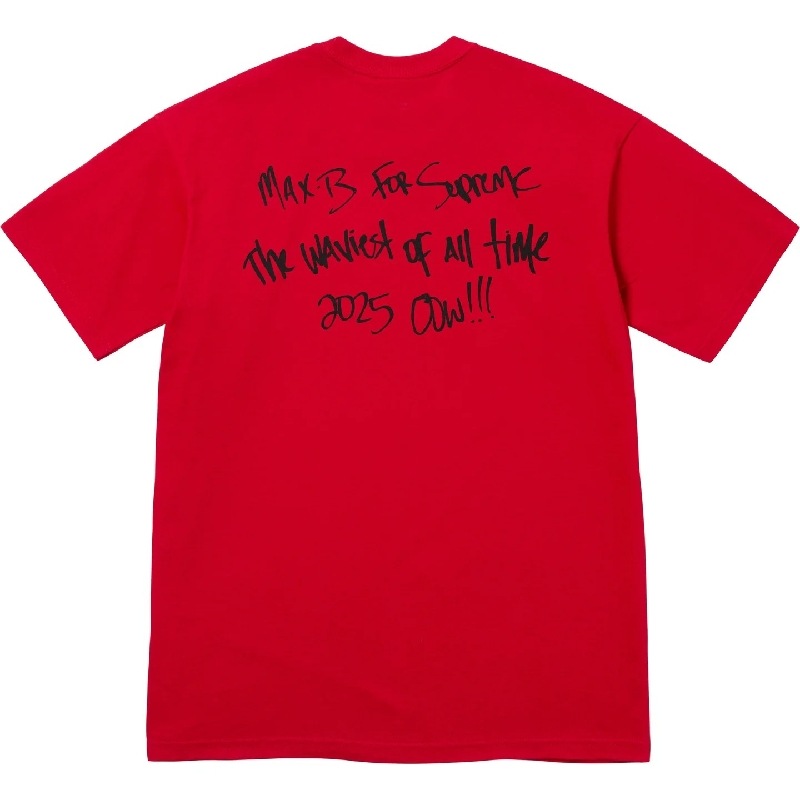 �礭�������� ��� Supreme ����ץ꡼�� Max B Tee Ⱦµ T����� XXL