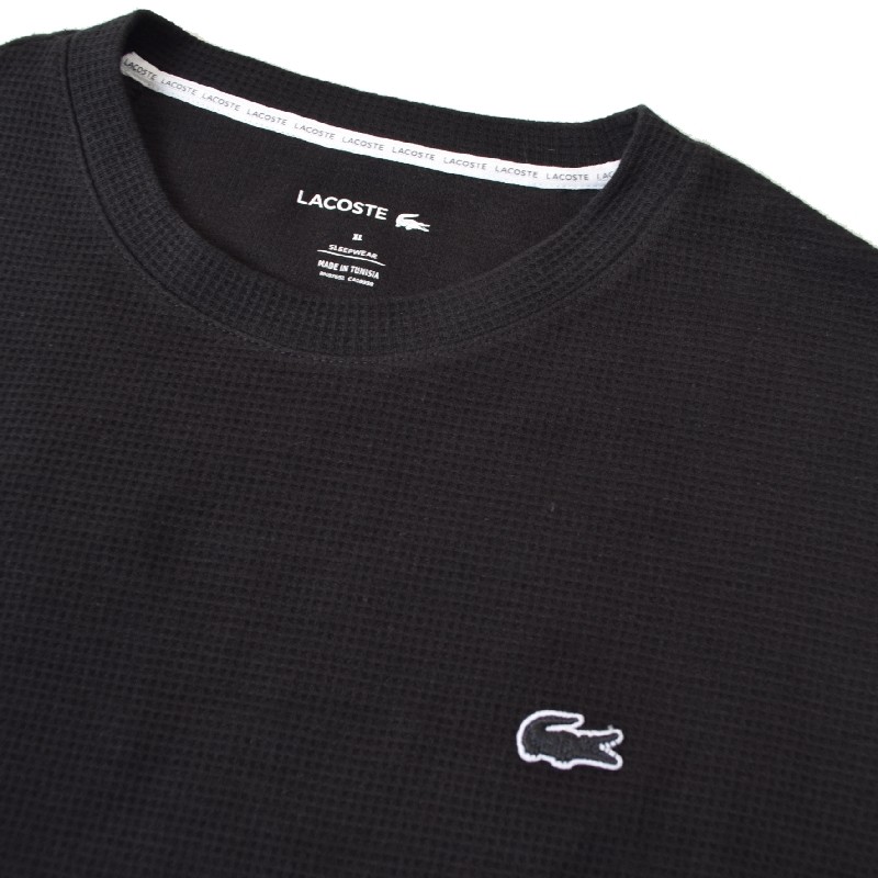 �礭�������� ��� �饳���� Lacoste ���롼�ͥå� ��åե����� Ĺµ�ԥ���� ���ݥ���� Cotton Lounge T-Shirt XL XXL