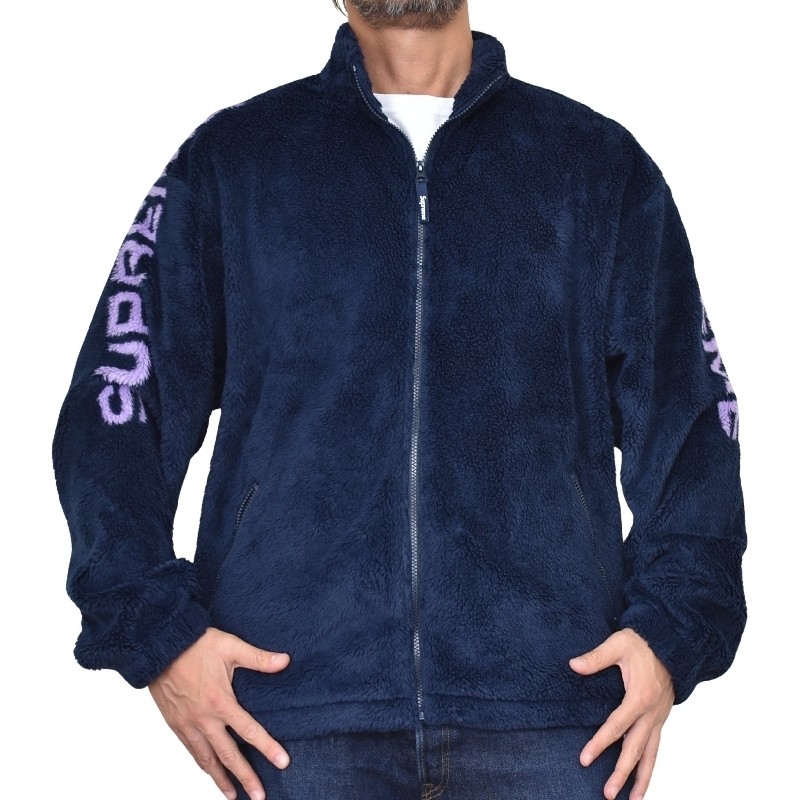 �礭�������� ��� Supreme ����ץ꡼�� Shoulder Logo Fleece Jacket �������������ե꡼�����㥱�å� XL XXL