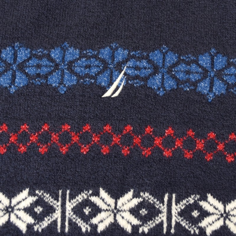 �礭�������� ��� NAUTICA �Ρ��ƥ��� �Ρ����� ���롼�ͥå� �������� �˥å� ���ݥ���� �Υ�ǥ��å��� XXL