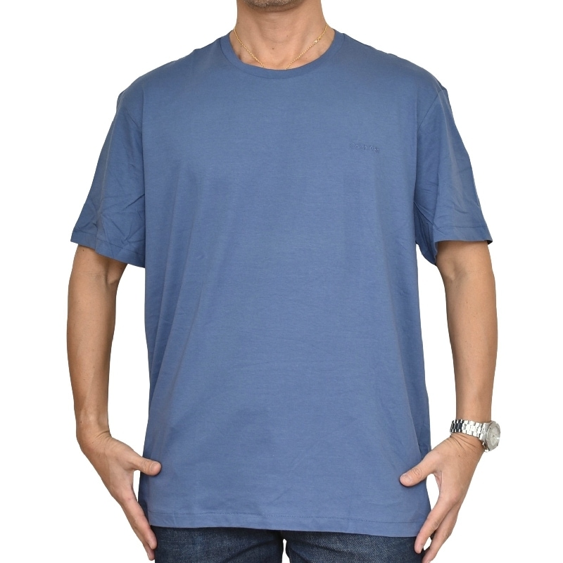 �礭�������� ��� CK ����Х󥯥饤�� Calvin Klein ���롼�ͥå� Ⱦµ�ԥ���� ���ݥ���Ȼɽ� XL XXL