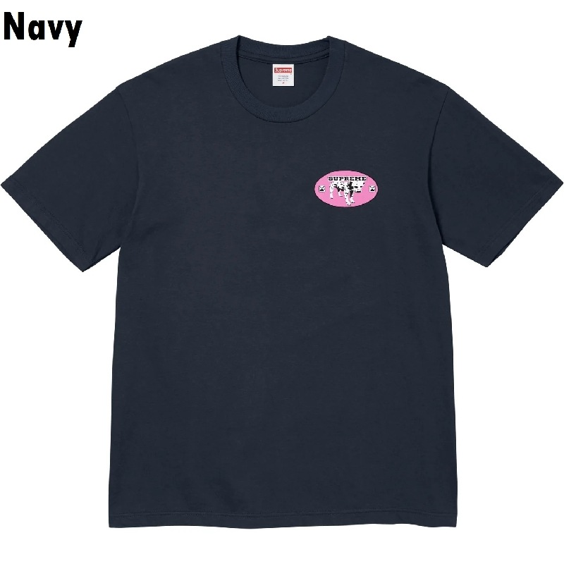 �礭�������� ��� Supreme ����ץ꡼�� Dalmatian Tee Ⱦµ T����� XXL