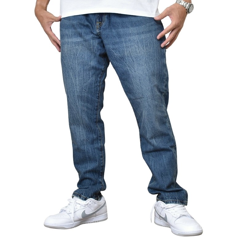 �礭�������� ��� NAUTICA �Ρ��ƥ��� �Ρ����� �����ѥ� �ǥ˥� ������ ����ॹ�ȥ�å� athletic slim stretch denim 40 42�����