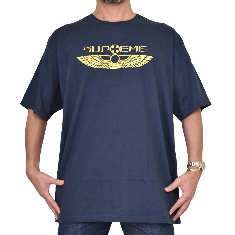 �礭�������� ��� Supreme ����ץ꡼�� Wings Tee Ⱦµ T����� XXL