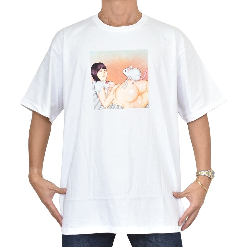 �礭�������� ��� Supreme ����ץ꡼�� Mouse Tee Ⱦµ T����� XXL