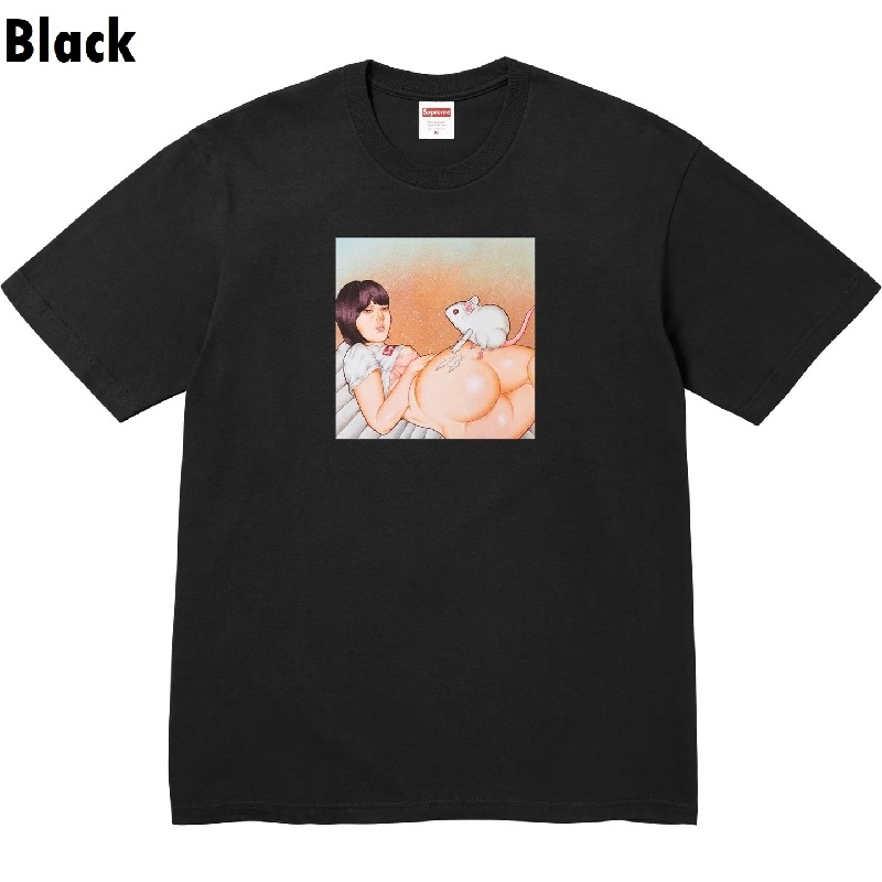 �礭�������� ��� Supreme ����ץ꡼�� Mouse Tee Ⱦµ T����� XXL