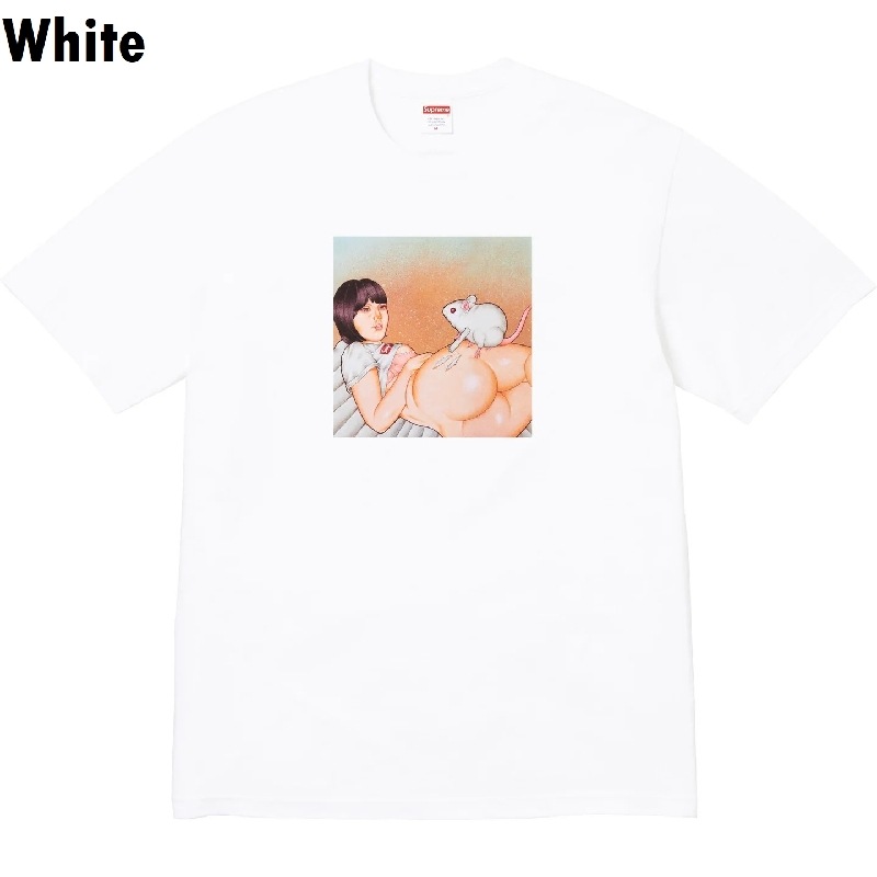 �礭�������� ��� Supreme ����ץ꡼�� Mouse Tee Ⱦµ T����� XXL