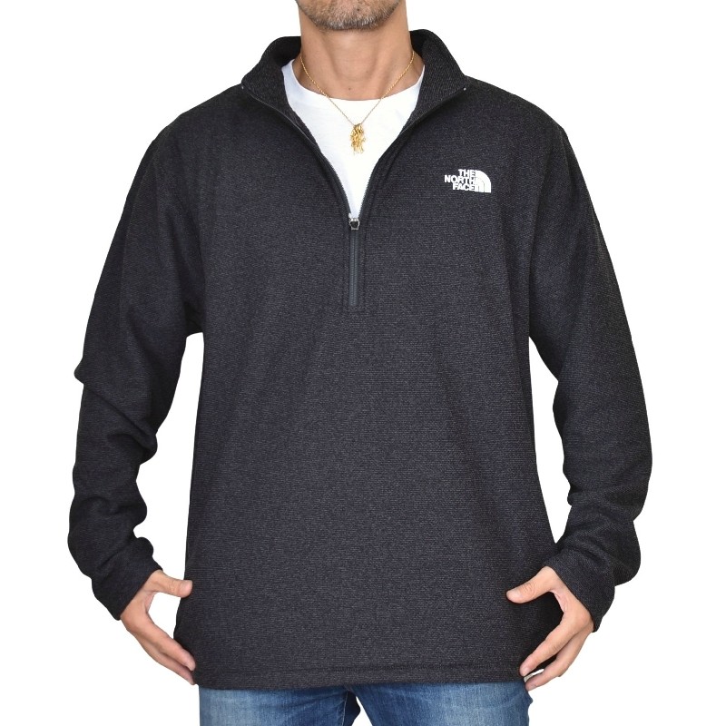 �礭�������� ��� �Ρ����ե����� THE NORTH FACE �������������å� �ե꡼�����㥱�å� �ץ륪���С� Textured Cap Rock 1/4 Zip Fleece Jacket XXL