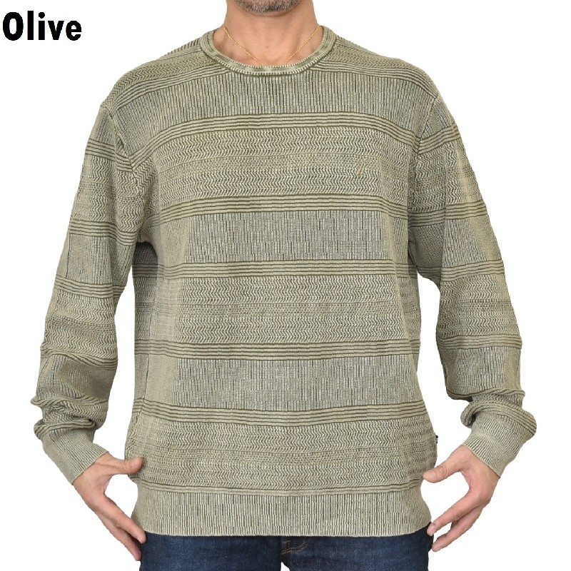 �礭�������� ��� NAUTICA �Ρ��ƥ��� stonewashed crewneck sweater ���ȡ��󥦥��å��� ���롼�ͥå� �������� �˥å� ���ݥ���� XXL XXXL