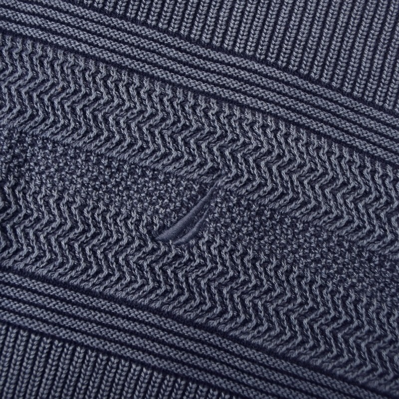 �礭�������� ��� NAUTICA �Ρ��ƥ��� stonewashed crewneck sweater ���ȡ��󥦥��å��� ���롼�ͥå� �������� �˥å� ���ݥ���� XXL XXXL