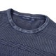 �礭�������� ��� NAUTICA �Ρ��ƥ��� stonewashed crewneck sweater ���ȡ��󥦥��å��� ���롼�ͥå� �������� �˥å� ���ݥ���� XXL XXXL