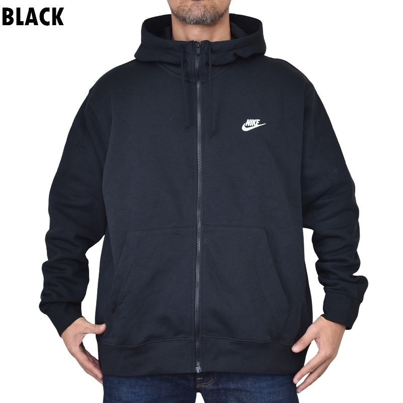 �礭�������� ��� NIKE �ʥ��� NSW CLUB HOODIE FZ BB �ѡ����� �������å� �ա��ǥ��� �ե른�å� ���ȥ꡼�� ���ݡ��� �����奢�� USA��ǥ� XXL
