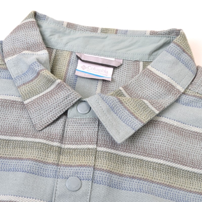 �礭�������� ��� COLUMBIA ������ӥ� Ĺµ����� �ܡ������� USA��ǥ� PFG UNCHARTED OVER SHIRT XL XXL